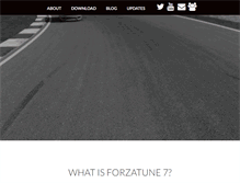 Tablet Screenshot of forzatune.com